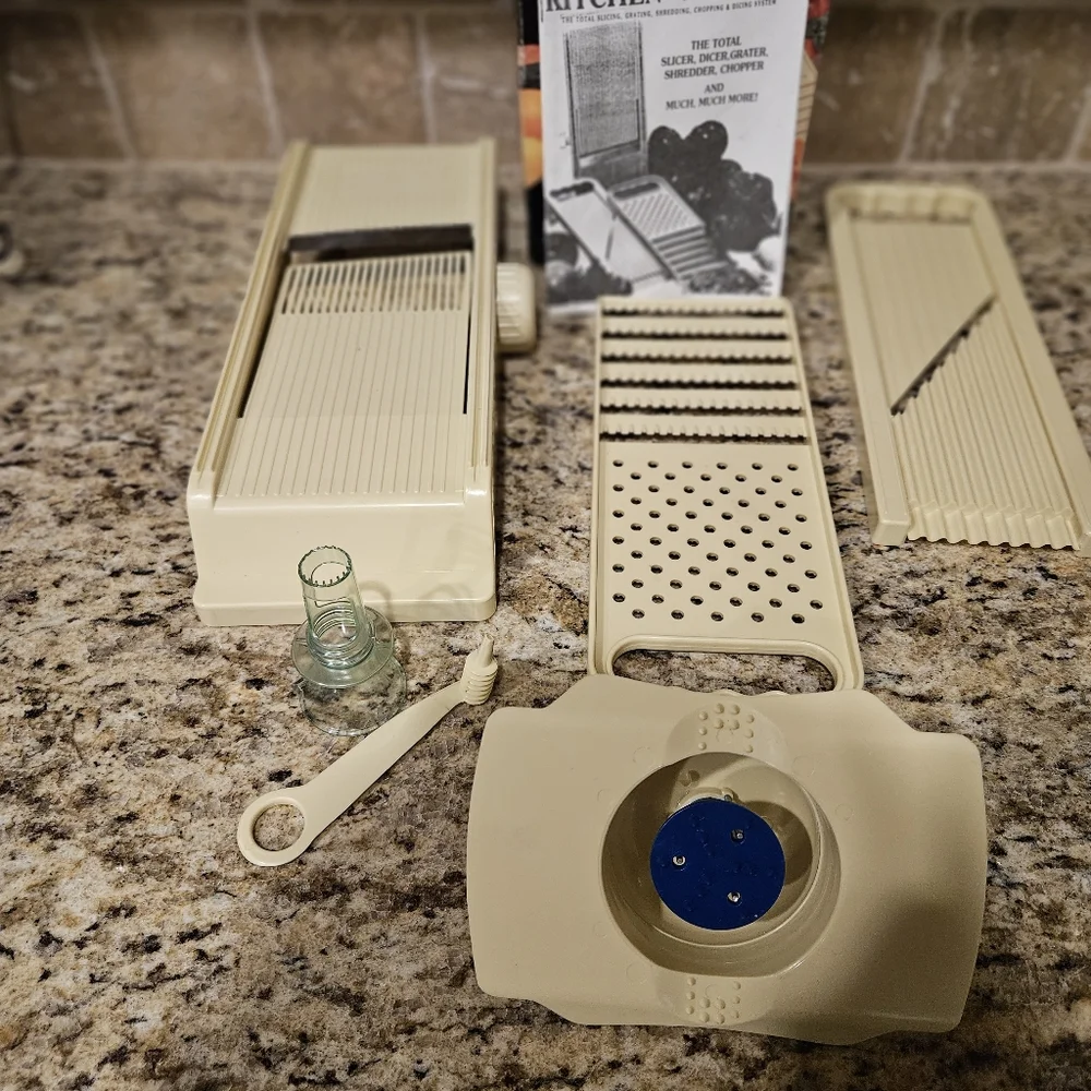 Kitchen Wizard, The Total Slicer, Dicer, Grater, Shredder, Chopper